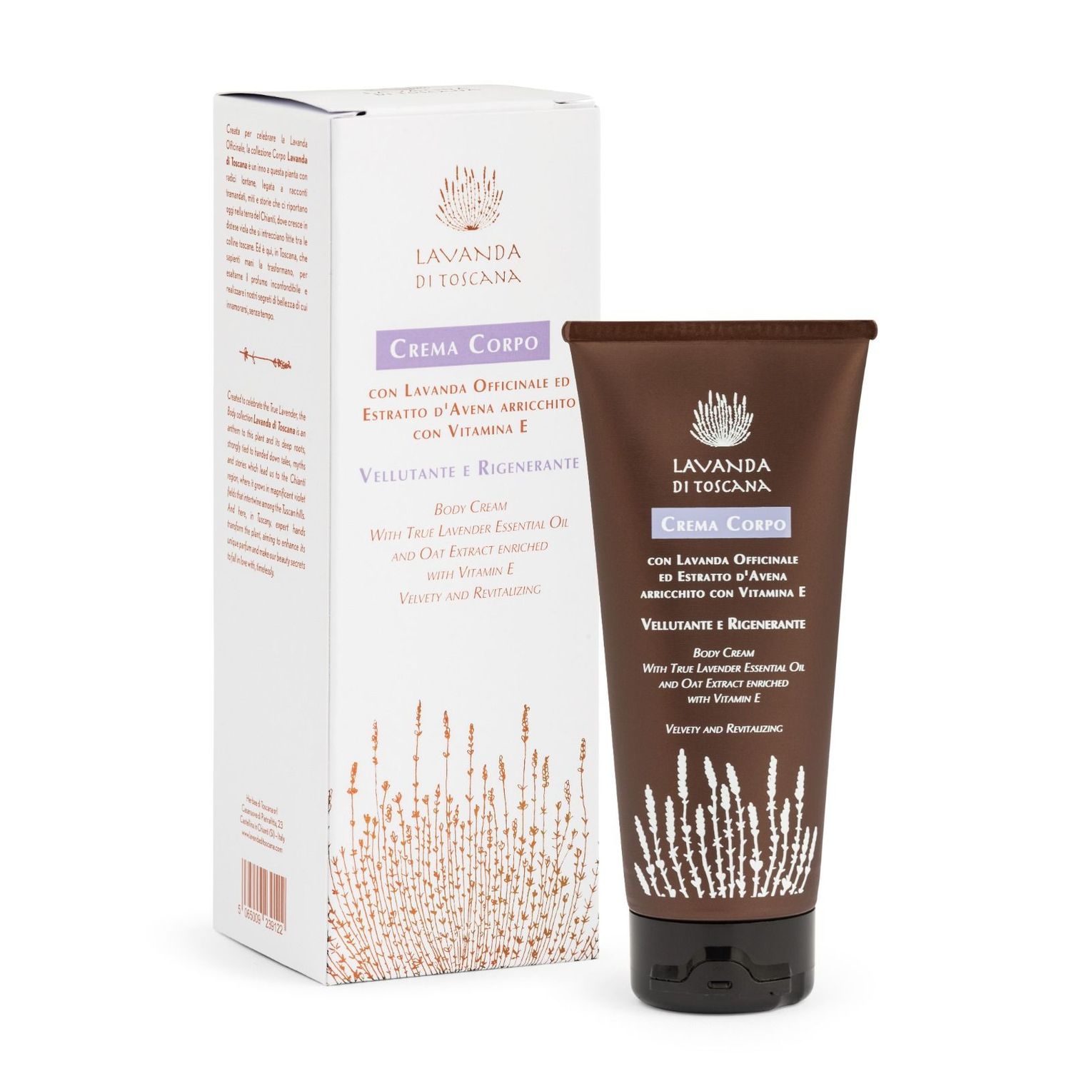 Körpercreme mit echtem ätherischem Lavendelöl, Hafer-Extrakt und Vitamin E/Body cream with true Lavender Essential Oil, Oat Extract and Vitamin E Körpercreme mit echtem ätherischem Lavendelöl, Hafer-Extrakt und Vitamin E/Body cream with true Lavender Essential Oil, Oat Extract and Vitamin E