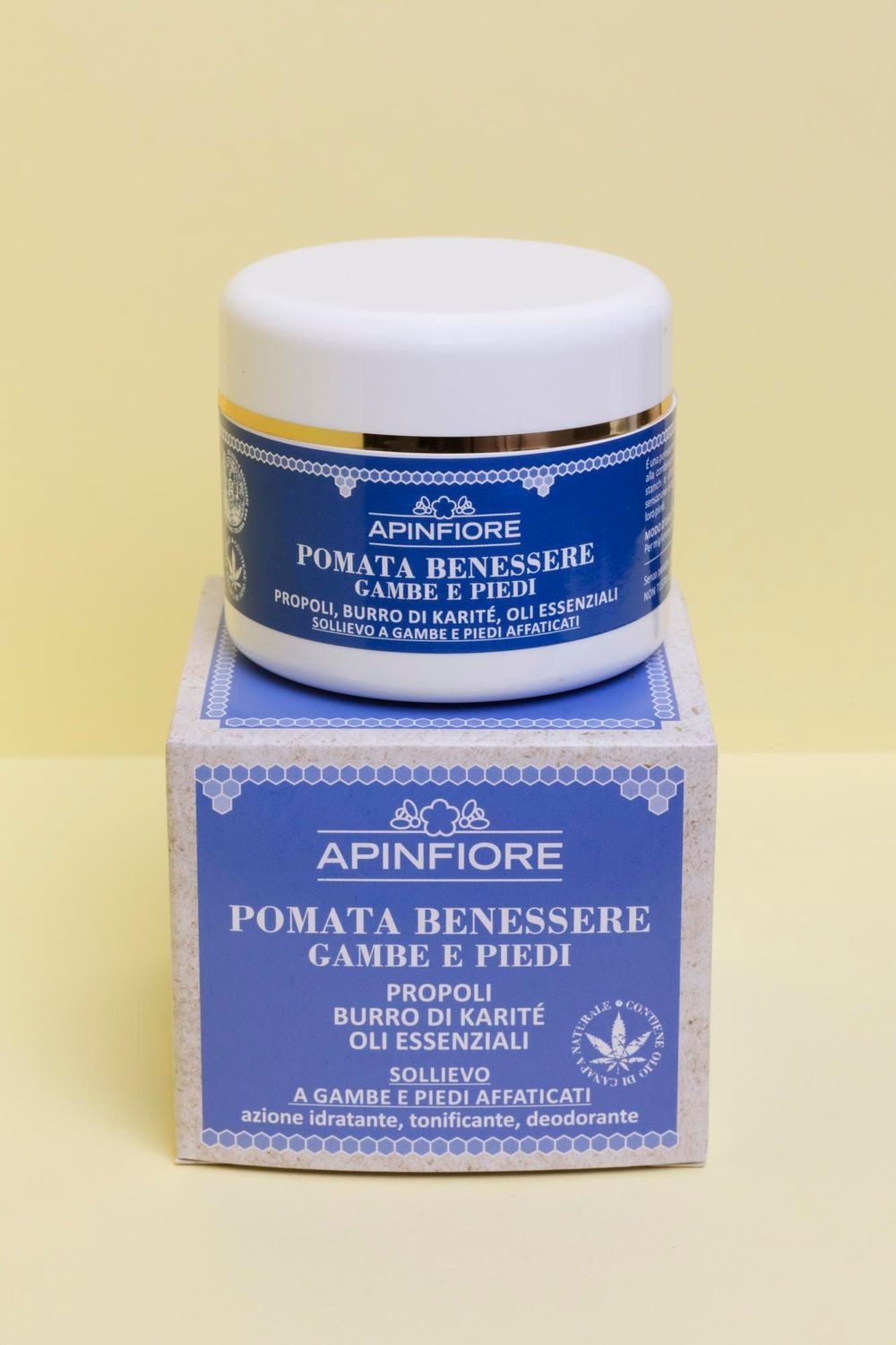 ?Apinfiore Wellness-Salbe für Beine und Füße? ?Apinfiore Wellness-Salbe für Beine und Füße?