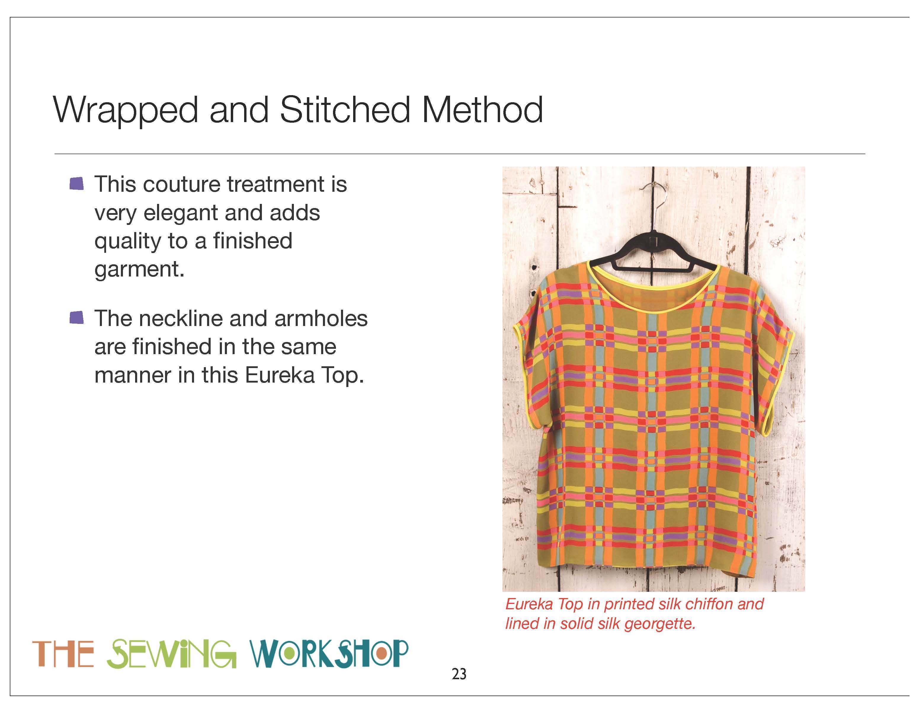 Wrapped & Stitched Method