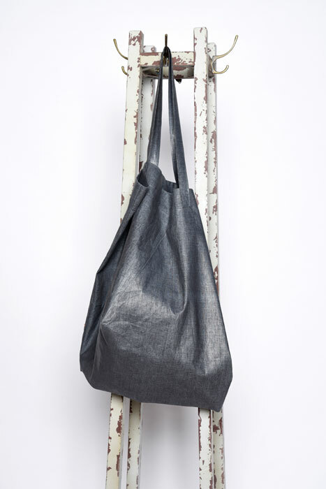 The Provence Market Bag made from a coated linen fabric