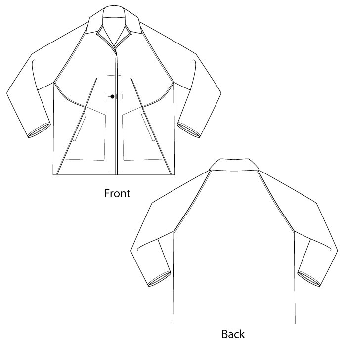 Jacket Front & Back