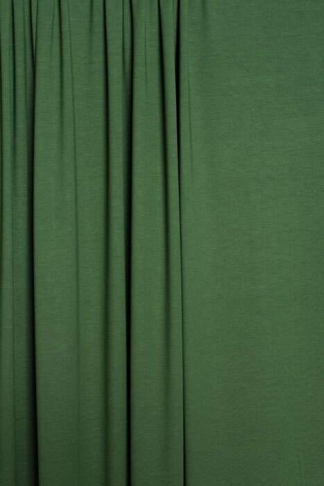 Jersey Knit Bamboo/Spandex - Bottle Green Jersey Knit Bamboo/Spandex - Bottle Green
