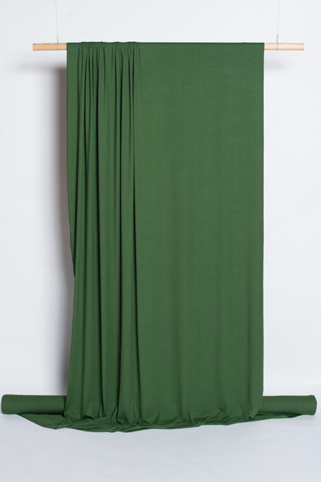 Jersey Knit Bamboo/Spandex - Bottle Green Jersey Knit Bamboo/Spandex - Bottle Green