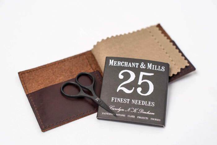 Merchant and Mills Leather Needle Wallet Merchant and Mills Leather Needle Wallet