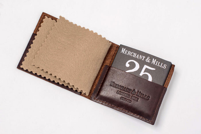 Merchant and Mills Leather Needle Wallet Merchant and Mills Leather Needle Wallet