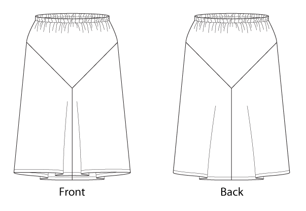 Skirt Front & Back