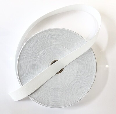 1 1/2" Knit Elastic - Black or White