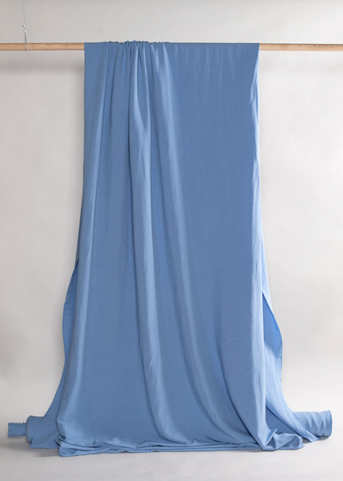 Viscose/Linen - Mykonos Blue