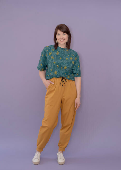 Jersey Knit Cotton/Spandex - Mustard