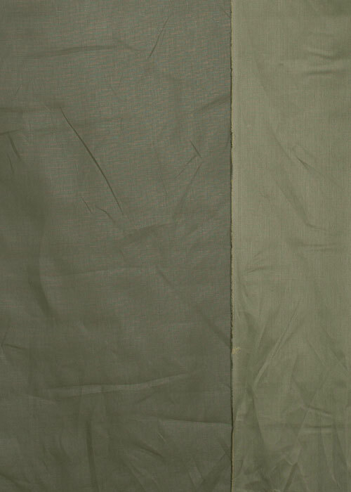 Coated Hemp Herringbone - Olive Coated Hemp Herringbone - Olive