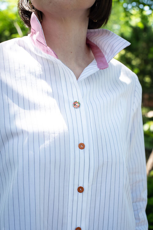 Hibiscus Shirt Sew Confident! Online Workshop