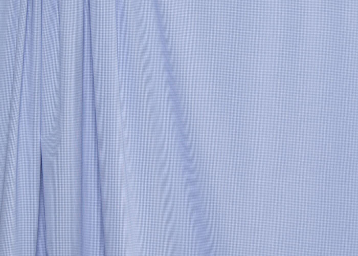 Cotton Shirting – Blue & White Graph Check Cotton Shirting – Blue & White Graph Check