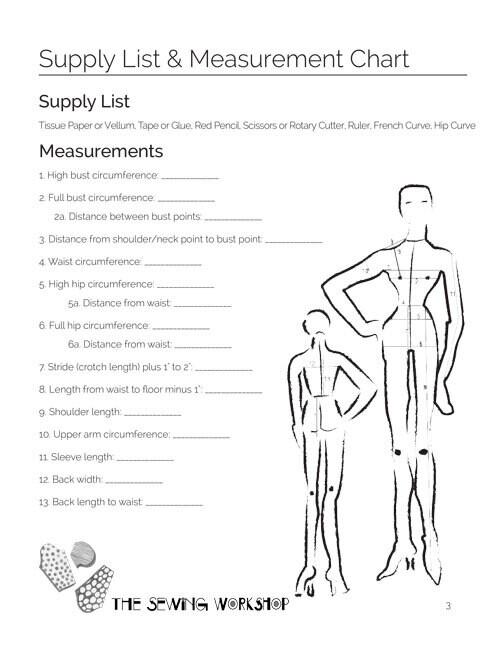 Fashion Fitting Workbook