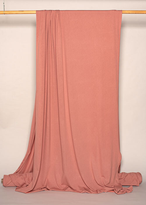 Jersey Knit Organic Cotton - Salmon