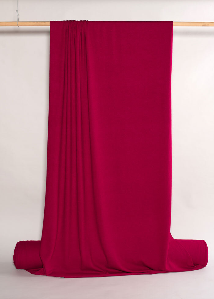 Boucle Knit - Cherry Red Boucle Knit - Cherry Red