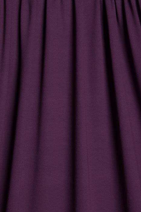 Ponte Knit -  Deep Plum