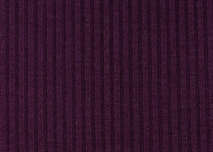 Rib Knit Bamboo - Dark Plum Rib Knit Bamboo - Dark Plum