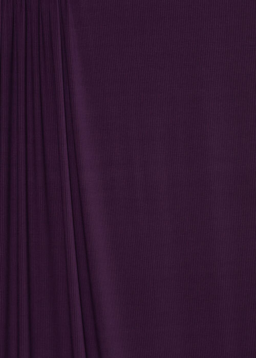 Rib Knit Bamboo - Dark Plum Rib Knit Bamboo - Dark Plum