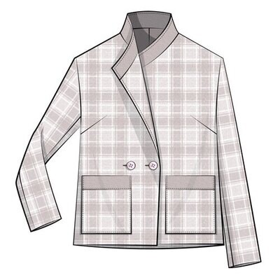 Verona Jacket PDF Pattern (Download) PD088
