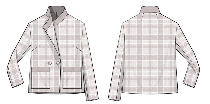 Verona Jacket PDF Pattern (Download) Verona Jacket PDF Pattern (Download)