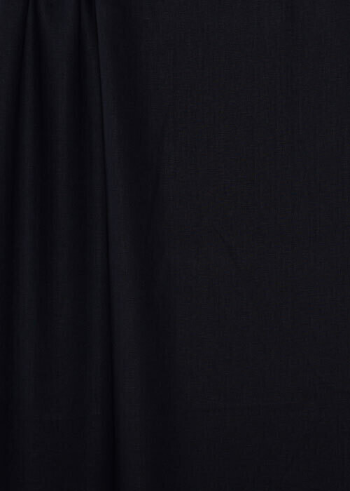 Medium Weight Linen - Black