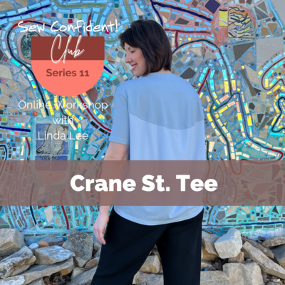 Crane St. Tee Sew Confident! Online Workshop SC0322