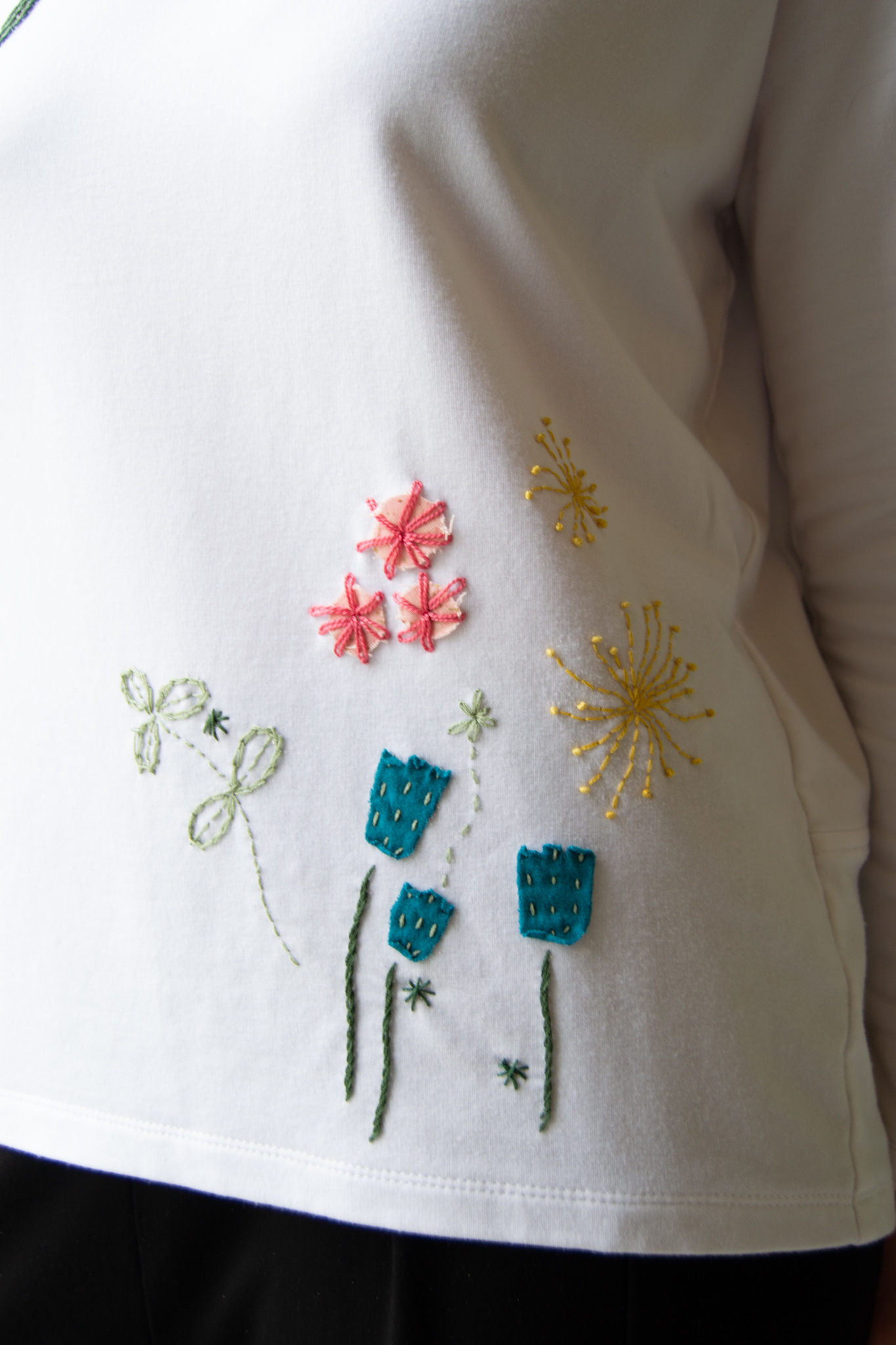 Embroidered Crane St. Tee Sew Confident! Online Workshop