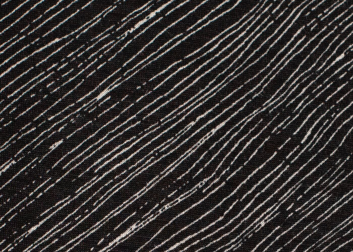 Jersey Knit - Black w/ White Diagonal Sketch Jersey Knit - Black w/ White Diagonal Sketch