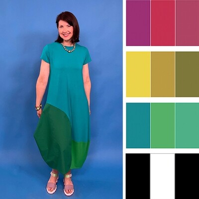 Edgewater Dress Kits - Color-blocked SCEDR14