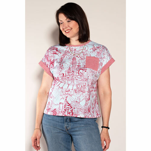 The Knit/Woven Eureka Top Tutorial