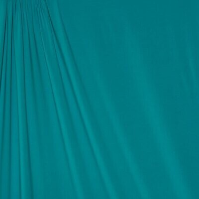 Jersey Knit Rayon/Spandex- Aqua - END CUT 21-522-1C