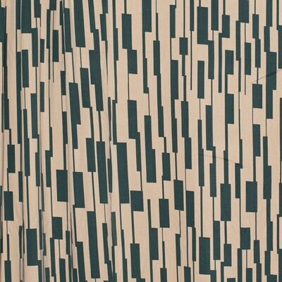 Viscose Twill - Natural & Forest 63-522-2