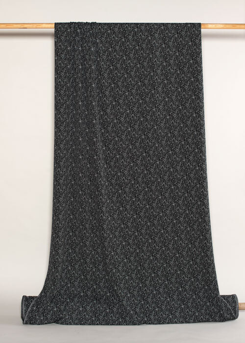Sweater Knit - Black & White Speck Sweater Knit - Black & White Speck
