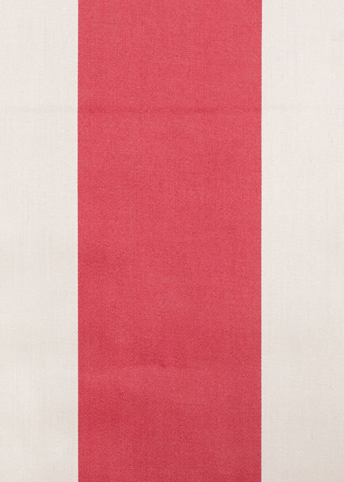 Cotton Sateen - Red & White Stripe Cotton Sateen - Red & White Stripe