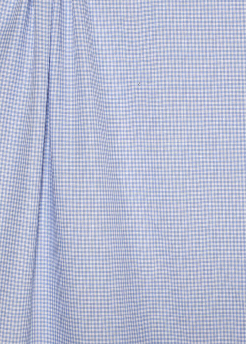 Linen - Cool Blue & White Gingham Linen - Cool Blue & White Gingham