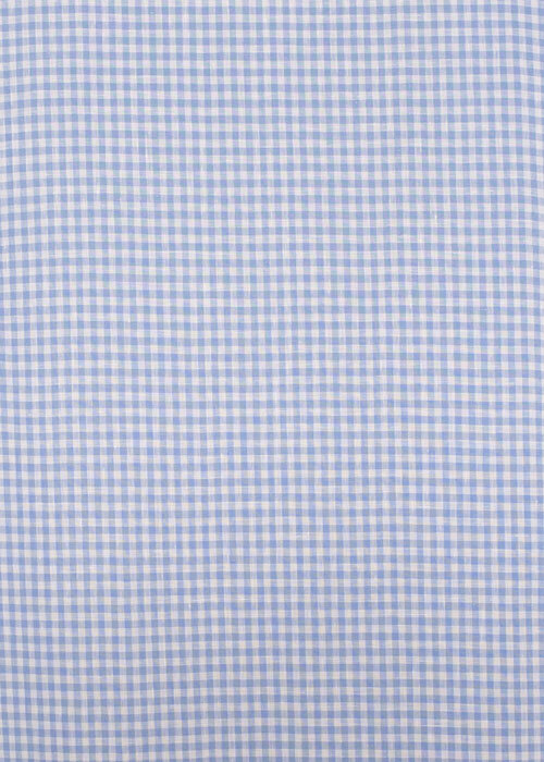 Linen - Cool Blue & White Gingham Linen - Cool Blue & White Gingham