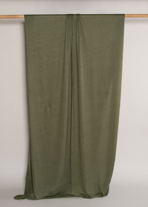 Linen Knit - Olive Green Linen Knit - Olive Green