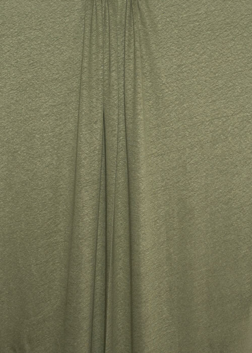Linen Knit - Olive Green Linen Knit - Olive Green