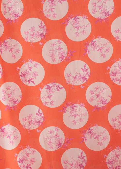 Tana Lawn™ Cotton - Posey Polka Orange Tana Lawn™ Cotton - Posey Polka Orange