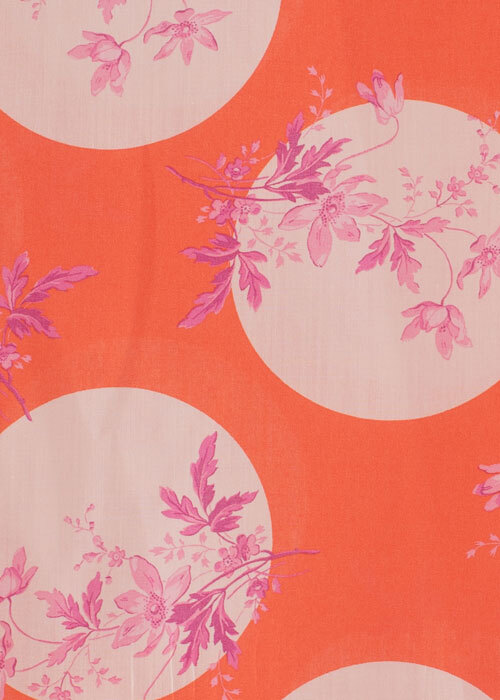 Tana Lawn™ Cotton - Posey Polka Orange Tana Lawn™ Cotton - Posey Polka Orange