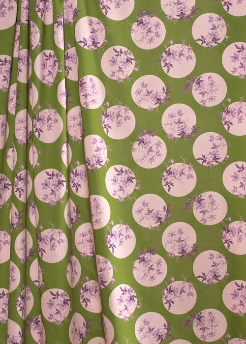 Tana Lawn™ Cotton - Posey Polka Green Tana Lawn™ Cotton - Posey Polka Green