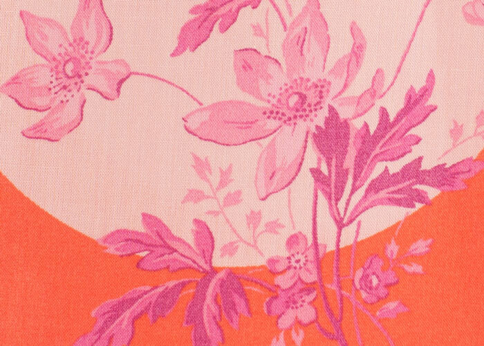 Tana Lawn™ Cotton - Posey Polka Orange Tana Lawn™ Cotton - Posey Polka Orange