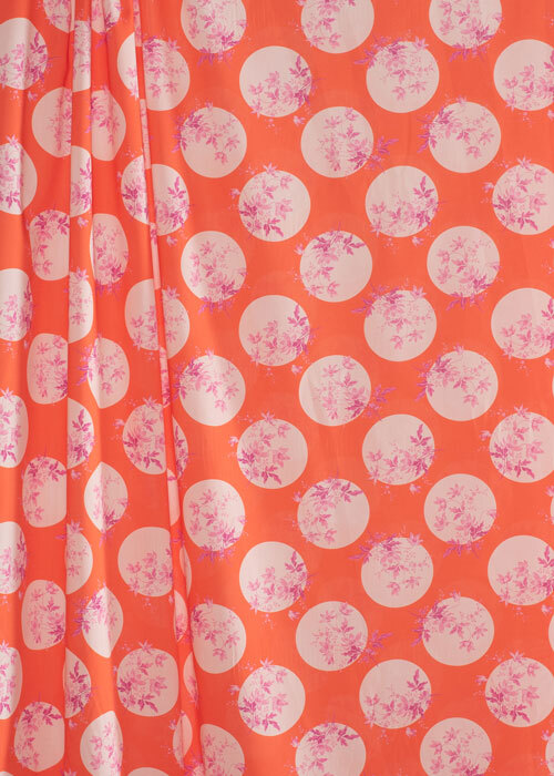 Tana Lawn™ Cotton - Posey Polka Orange Tana Lawn™ Cotton - Posey Polka Orange