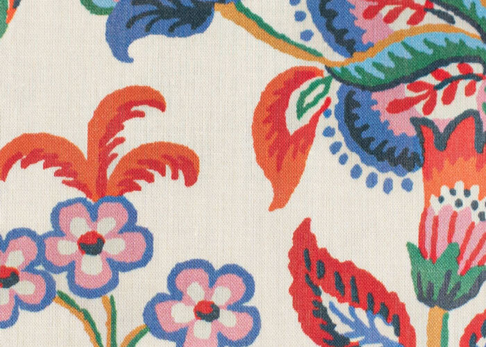 Tana Lawn™ Cotton - Tapestry Tree - Multi on Cream Tana Lawn™ Cotton - Tapestry Tree - Multi on Cream