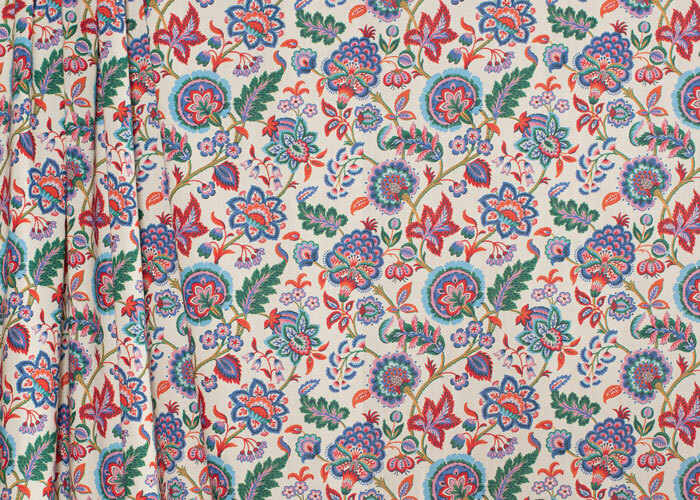 Tana Lawn™ Cotton - Tapestry Tree - Multi on Cream Tana Lawn™ Cotton - Tapestry Tree - Multi on Cream