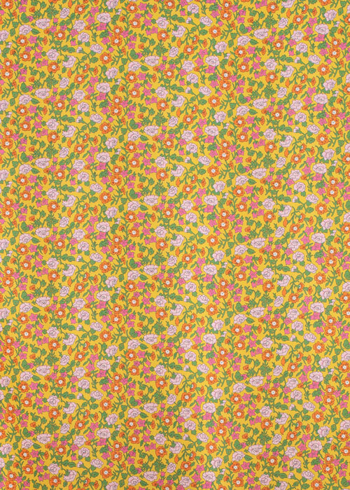 Tana Lawn™ Cotton - Pipkin Meadow - Floral on Gold