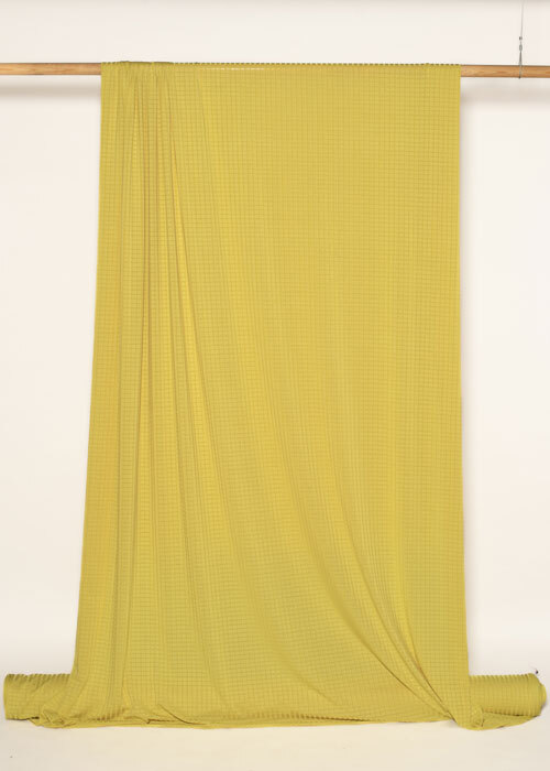 Wide Rib Knit - Chartreuse Wide Rib Knit - Chartreuse