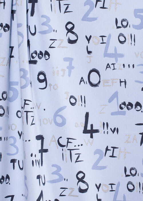 Canvas - Alphabet Light Blue Canvas - Alphabet Light Blue