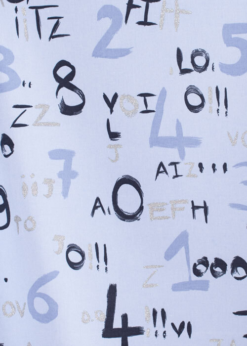Canvas - Alphabet Light Blue Canvas - Alphabet Light Blue