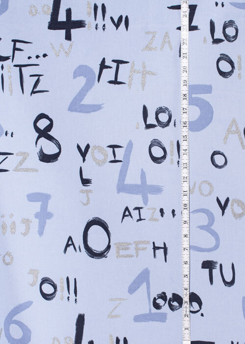 Canvas - Alphabet Light Blue Canvas - Alphabet Light Blue